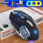 Rgb Gaming Wireless Mouse Rechargeable Backlit Ergonomic Optical Usb Laptop Led