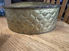 Guildcraft Gold Country Inn Fruit Cake Tin 10 Inches Diameter