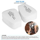 20pc 5n11 Cotton Filter Safety Protect Replacement For 6200 6800 Respirator Mask