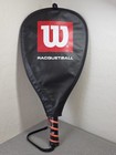 Wilson Rage Titanium  Racquetball Racquet  With Cover 3 7 8  New Old Stock