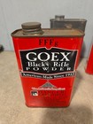 Vintage Black Powder Tins Empty Lot Of 4