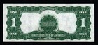 1899  1 Large Size Black Eagle Beautiful Crisp Au Silver Certificate 