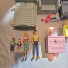 Vintage 1991 Playskool Victorian Dollhouse W accessories Disassembled Read 