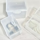 Photocards Storage Box Transparent Stickers Korea Idol Card Holder Organizer 