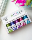 Gelish Dip Basix Kit     Prep  Base Coat  Activator  Top Coat   Brush Restorer