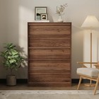 3 4 5 7 Drawer Dresser Chest Of Drawer Handle Free Wood Storage For Bedroom