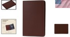 Stylish Travel Document Organizer - Italian Leather