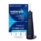 Waterpik Wf-20cd013cordless Pulse Water Flosser Rechargeable Waterproof New Blue