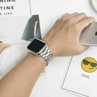 For Apple Watch Series 6 5 4 3 2 1 Se 38 40 42 44mm Metal Iwatch Strap Band Case