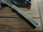 Ocaso Knives Solstice Knife  3 5in  Black Cpm S35vn  Wharncliffe  Carbon   8wfs
