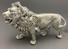 Silver Lion Model - Sterling Silver Fully Hallmarked