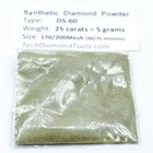 Techdiamondtools Diamond Powder 170 Grit 90-75 Microns  25 Cts   5 Grams
