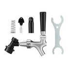 Stainless Steel Beer Keg Tap - Self-closing Ball Lock Faucet For Corny Kegs   Gr