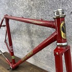 Vintage Trek 400 Road Bike Frame 49cm Red 80s Lugged Tange Steel 700c 126 Small