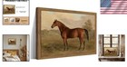 Elegant 8x10 Framed Horse Artwork - Perfect For Rustic Home Decor