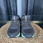 Asics Gel Venture 7 Trail Running Shoes 1012a476 Womens Sz 6 5 Black Mint Orange