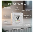 Saf Aranet4 Home  Wireless Indoor Air Quality Monitor For Office Or White New