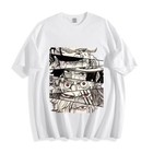 One Piece Characters Anime T - Shirt - Cool Collage Design Unisex Tee