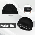4 Pcs Wave Capsilk Sleep Hair Cap For Black Men Mens Night Elastic   