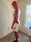 Canada Canadian Speedskating Rubber Bodysuit Mens Olympic Team Zentai Skinsuit