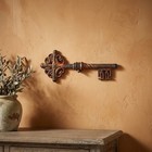 Cast Iron Skeleton Key Large Rustic Vintage Style Wall Decor  love  Accent 12 In