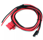5pcs Power Cable For Mototrbo Mobiles Cm300 Cdm1250 Xpr4550 Hkn4137a Power Cord