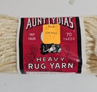 Vtg Aunt Lydia s Heavy Rug Yarn Cotton   Rayon Blend 70 Yds  558 Original Cream