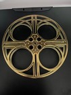 Vintage Goldberg Brothers 14 Inch Gold Movie Reel