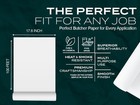 Kraft Butcher Paper White 17 8 x100 Feet Versatile Durable Wrap