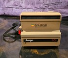 Vintage Polaroid Amigo 620 Tan Instant 600 Film Land Camera 