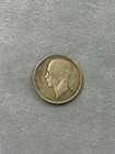 1938 Hashemite Kingdom  iraq  50 Fils Coin   500 Silver  Ghazi I Km 104