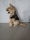 1975 R  Dakin German Shepherd Plush Dog Tan Black Stuffed Animal