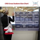 Crs Cross Skate Guards soakers  towel Gift Red Figure Skating Ice Skate