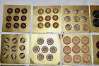 Vintage And Antique Sewing Buttons On Cards  Lot 2