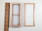 Dollhouse Window Tall Narrow Slim With Casing Trim 1 12 Scale Miniature Cla70118