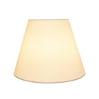 Aspen Creative 32427a Lamp Shade Ivory 9  Wide Tetoron Cotton Empire Shape