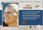 2002 Private Stock Game Worn Jerseys  32 Jon Kitna Jersey - Fb
