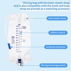 5 Pack 1000ml Catheter Leg Bags For Men And 5 1000ml  White