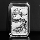 2023 Australian Dragon Coin 1oz  9999 Fine Silver Coin Bar Bu Perth Mint