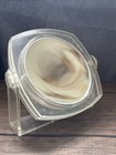 Vtg Mid-century Modern Lucite Swivel Vanity Mirror Magnifying Regular 7    Tall