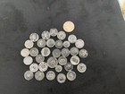 Mixed Lot 120  Vintage   Antique Clear Buttons