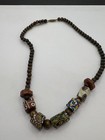 Fantastic Old Vintage Trade Bead Necklace With Some Outstanding Glass Beads