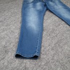 Tush Push Jeans Womens 9 Blue High Rise Stretch Denim Skinny Pants Gold Buttons