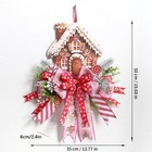Christmas Gingerbread Wreath 50cm 20-inch Artificial Wreath Door Sign Decor