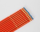 Golden Bear Orange  2 Pencils  10 Pcs  Made In Usa Sustainable Californian Cedar