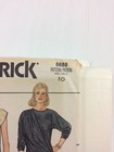 1984 Butterick  6688 Vintage Sewing Pattern Women Dress Size 10
