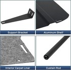 Aluminum Van Headliner Shelf For 07-18 Mercedes Sprinter Van  curtain Rod Carpet