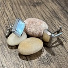 Multi Layers Octagon Cufflinks For Men Daily Wear Birthday Gift In Box