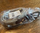 Vintage Orvis Braided Belt Made In Usa Beige Woven Leather Sz 32 Deadstock Nip