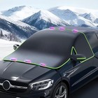 Magnetic Car Windshield Ice Snow Cover  Waterproof Oxford 360   Windproof 